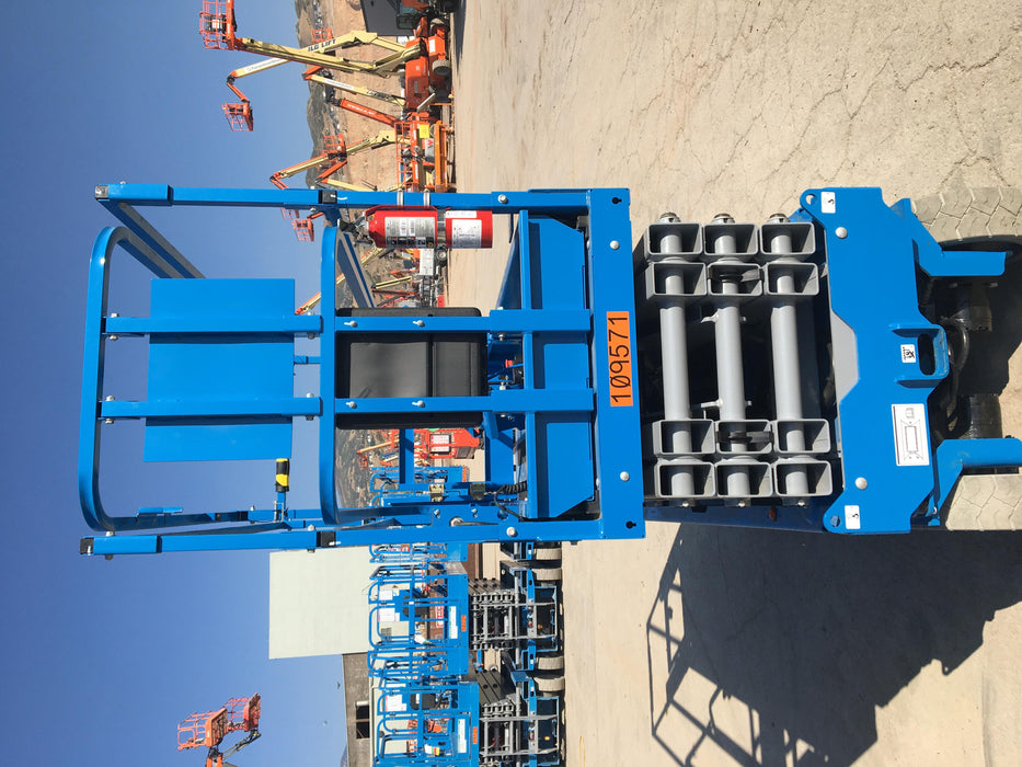 2020 Genie GS-2632 Solid NM Tires, Folding Rails with Half-Height Swing Gate, Beacon