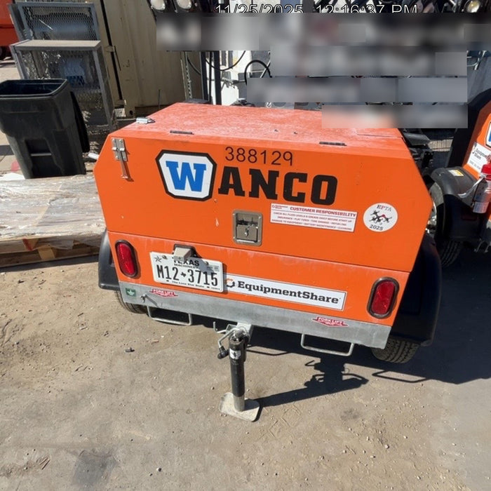 2024 Wanco WLTT-4MM4K Diesel, Deep Sea Controller, Shore Power Plug, Auto Start, (4) 350W LED Floodlights, 4kW Generator, 60 Gal Fuel Tank, 2" Ball, T3