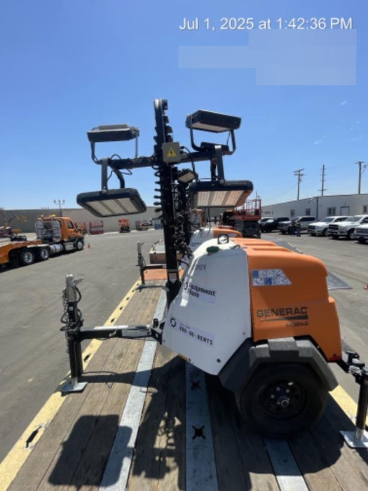 2023 Generac MLT2 Diesel, Flex Switch 120V Input, Powerzone Controller, 
(4) 320W LED Lights, 4kW Generator, 39.9 Gal Fuel Tank, 2" Ball, T3