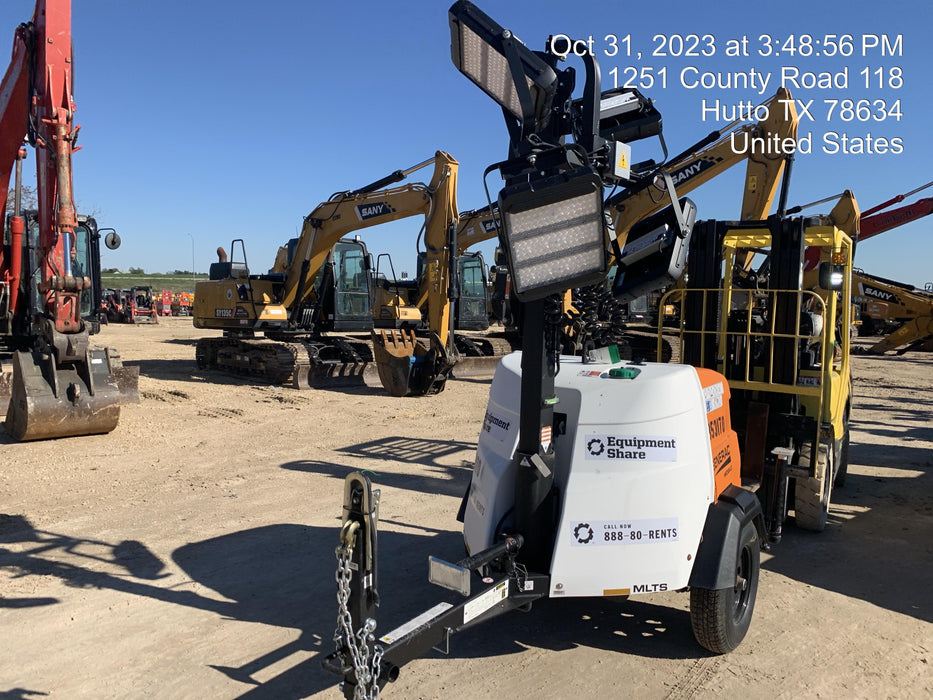 2023 Generac MLT2 Diesel, Flex Switch 120V Input, Powerzone Controller, (4) 320W LED Lights, 4kW Generator, 39.9 Gal Fuel Tank, 2" Ball, T3