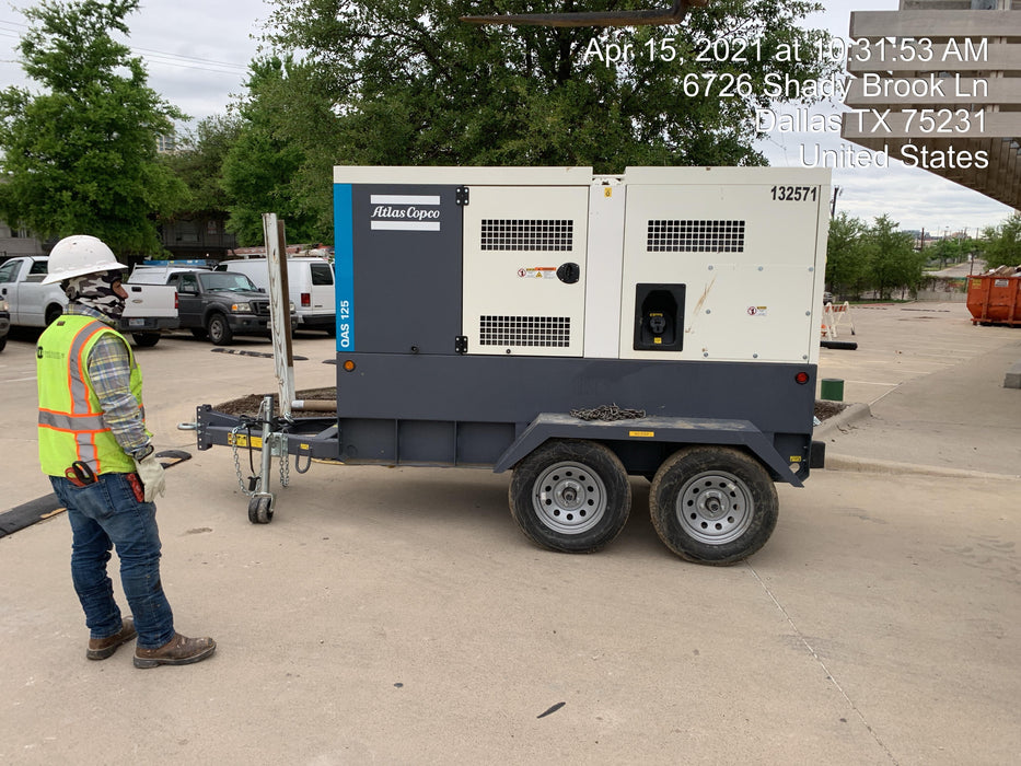 2021 ATLAS COPCO QAS 125