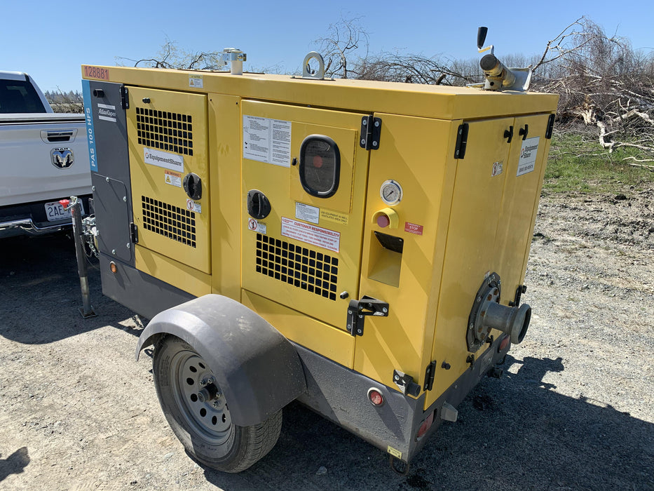 2020 ATLAS COPCO PAS 100 HF CS Enclosed