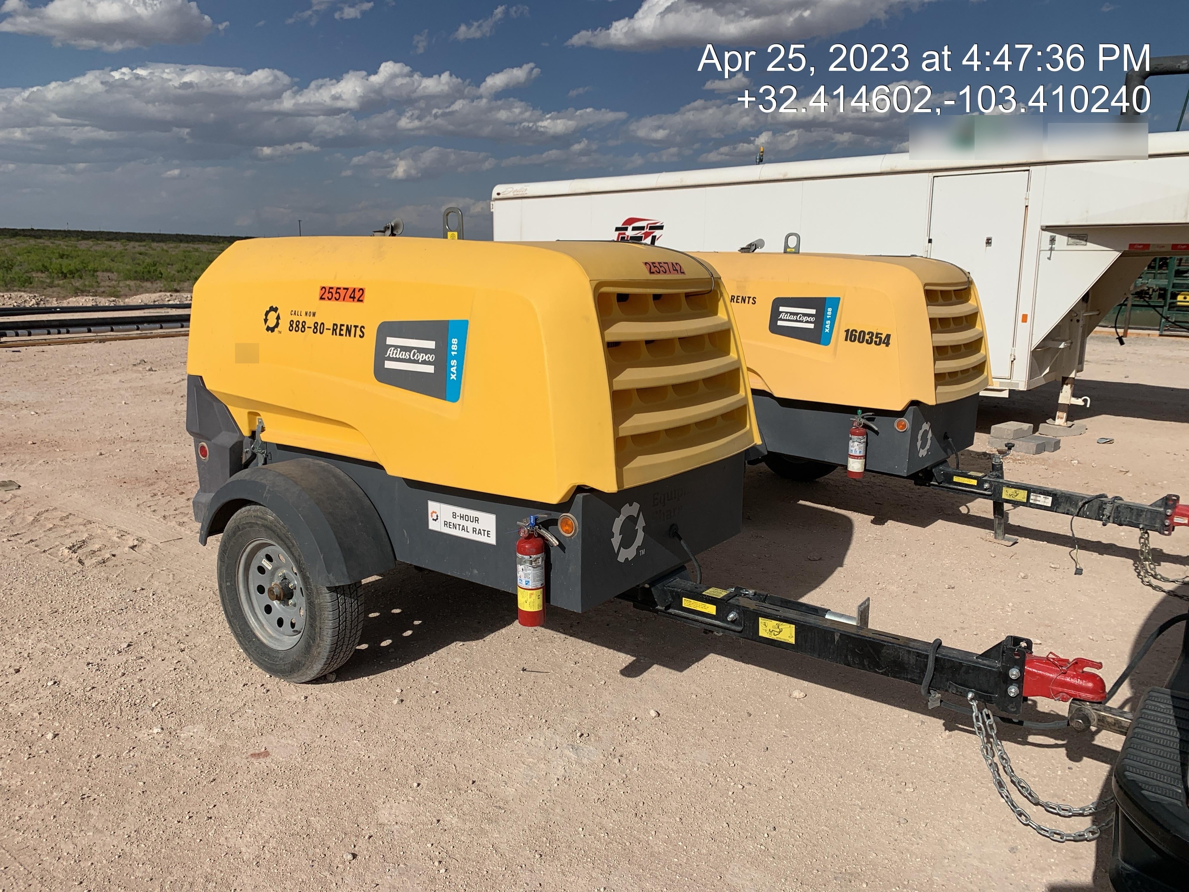 2022 ATLAS COPCO XAS188 CWK