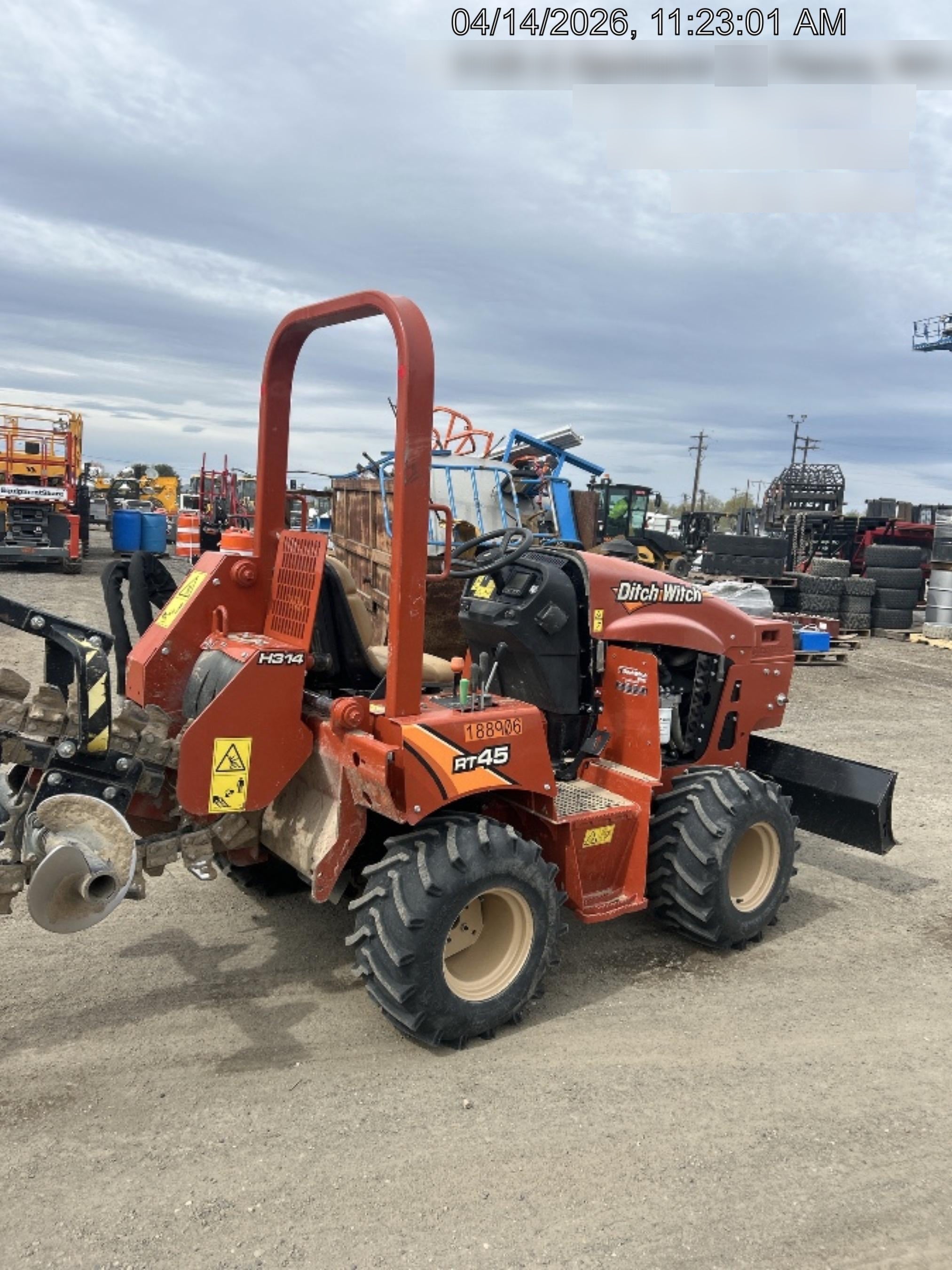 2021 DITCH WITCH RT45A