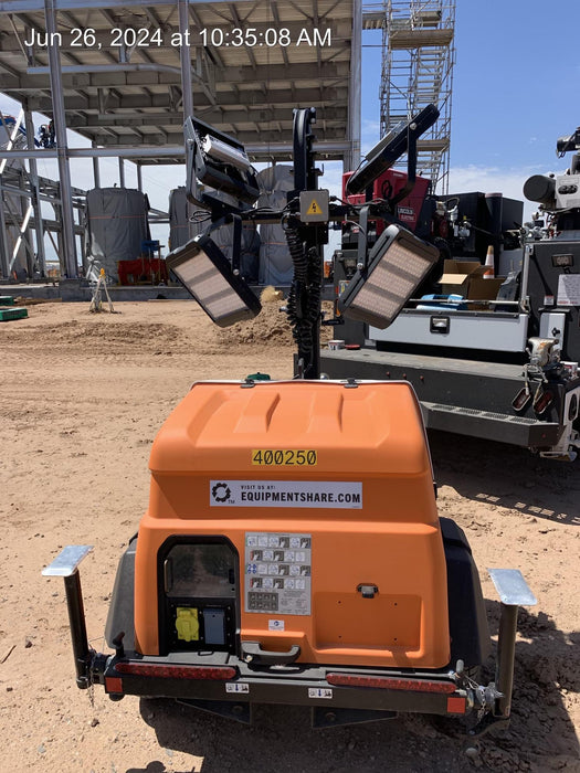 2024 Generac MLT2 Diesel, Flex Switch 120V Input, Powerzone Controller, 
(4) 320W LED Lights, 4kW Generator, 39.9 Gal Fuel Tank, 2" Ball, T3