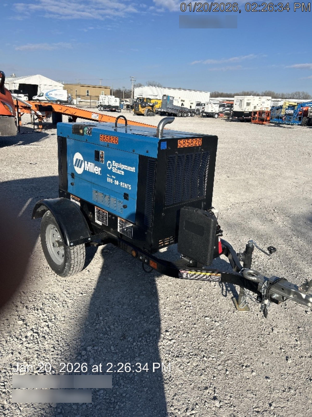 2025 MILLER ELECTRIC BIG BLUE 400