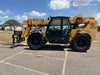 2019 JCB 509-42 Cab/Heat/Air, 74 HP, Solid Tires, STD Worklight, Beacon, Aux Hydraulics, Lifting Eye, Back up Alarm w/66" Carriage/60" Forks
