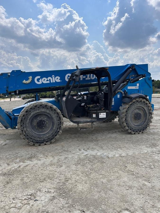 2018 Genie GTH-1056 Genie GTH-1056 w/Open ROPS, FF Tires, Work Light/Beacon, 60" Carriage and Forks