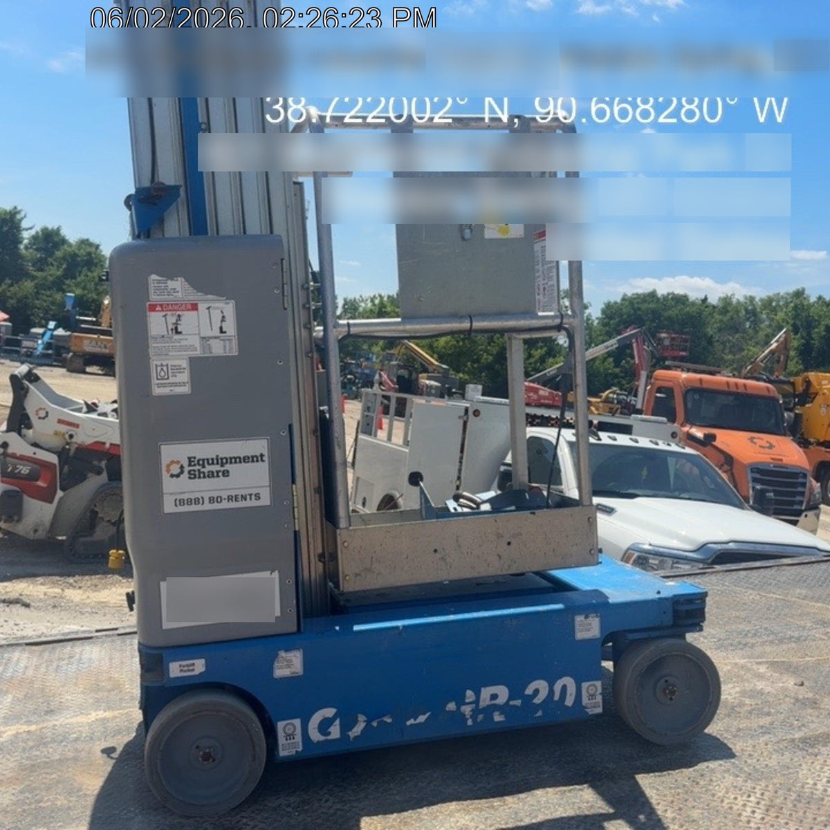 2019 GENIE GR-20