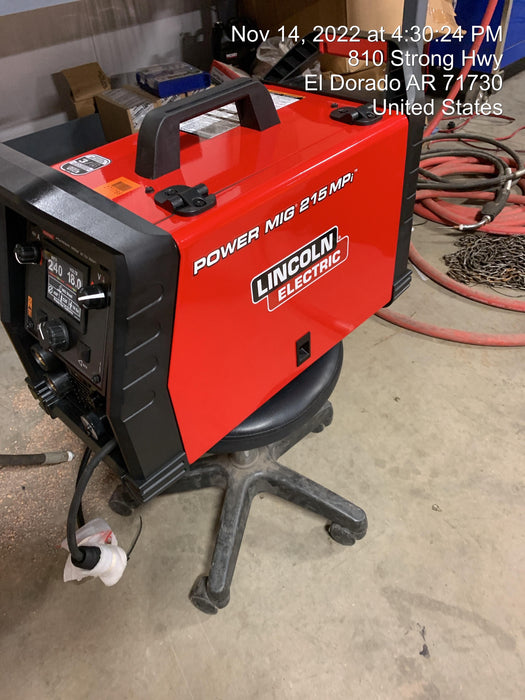 2022 LINCOLN ELECTRIC POWER MIG 215MP