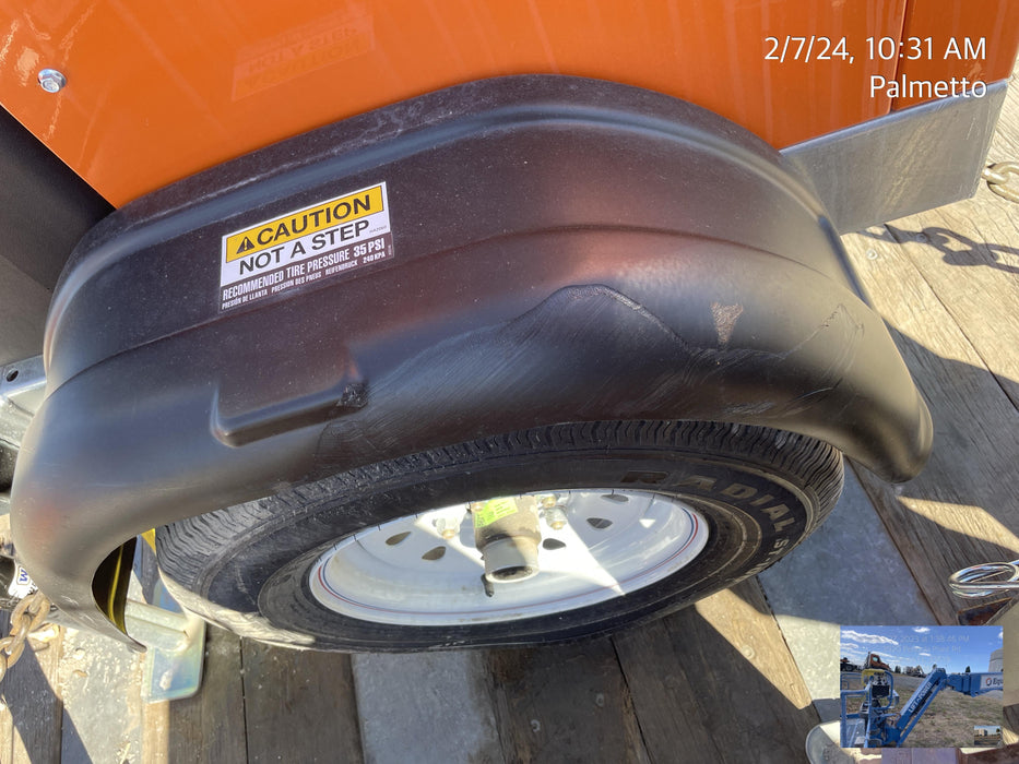 2023 Wanco WLTT-4MM4K Diesel, Deep Sea Controller, Shore Power Plug, Auto Start, (4) 350W LED Floodlights, 4kW Generator, 60 Gal Fuel Tank, 2" Ball, T3