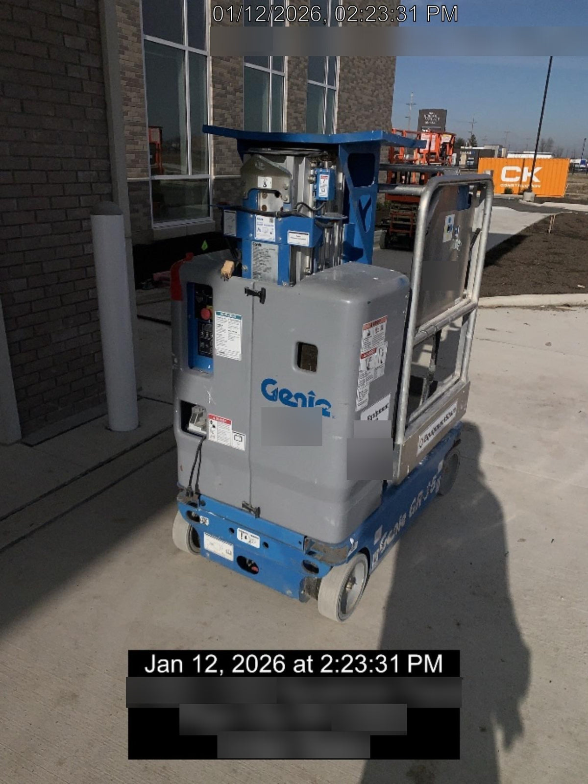 2018 GENIE GR-15