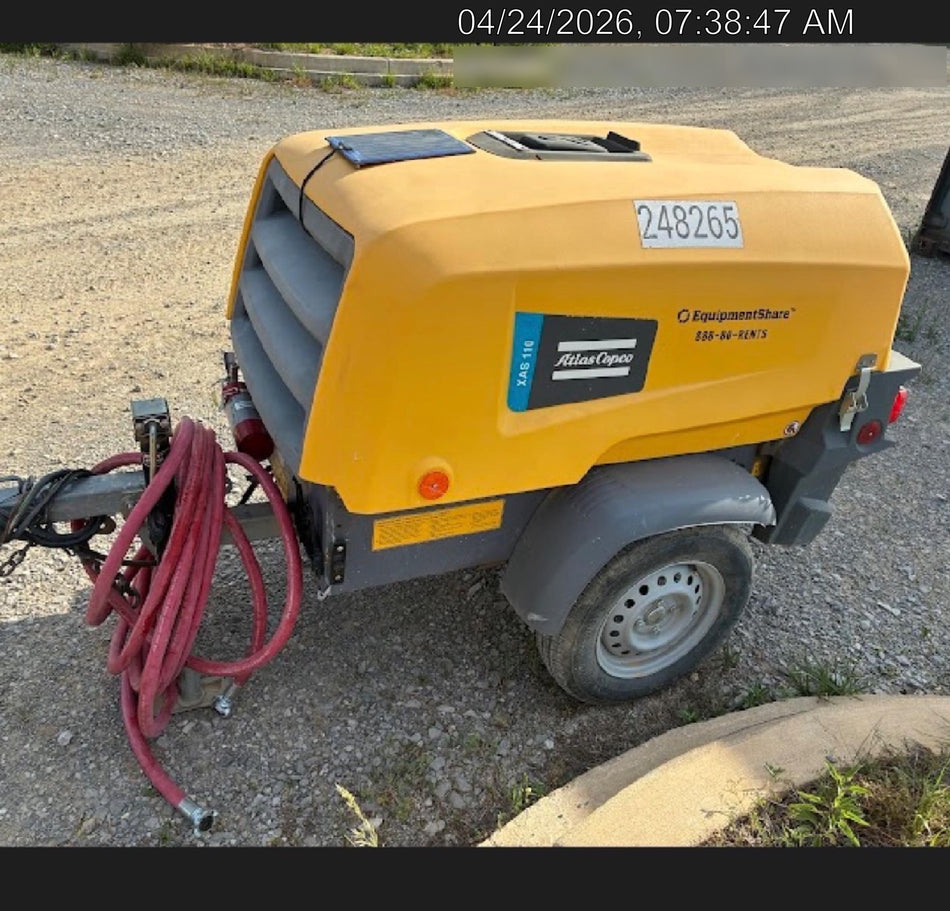 2022 ATLAS COPCO XAS 110
