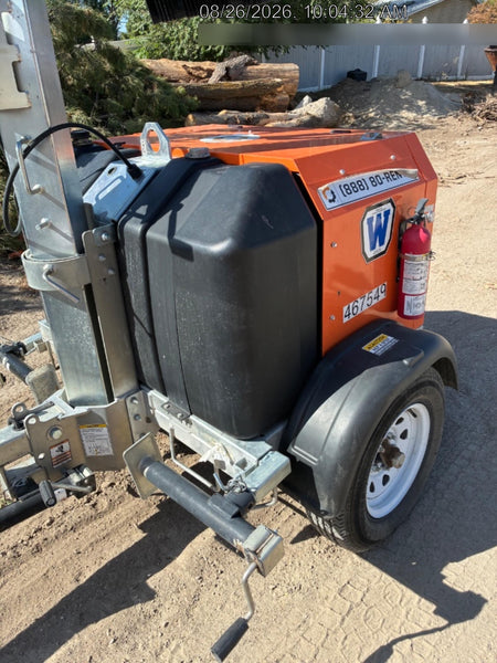 2024 Wanco WLTT-4MM4K Diesel, Deep Sea Controller, Shore Power Plug, Auto Start, (4) 350W LED Floodlights, 4kW Generator, 60 Gal Fuel Tank, 2" Ball, T3