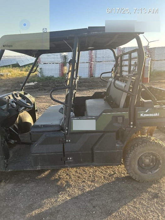 Kawasaki Mule PRO-DXT Kawasaki Mule PRO-DXT Diesel Utility Cart w/Alarm/Beacon, Hard Top, ES Track Hardware