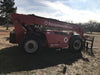 2020 Manitou MTA12055SER3 Cab/Heat/Air, Solid Tires, Amber Strobe, Lift Hook w/66" Carriage, 60" Forks