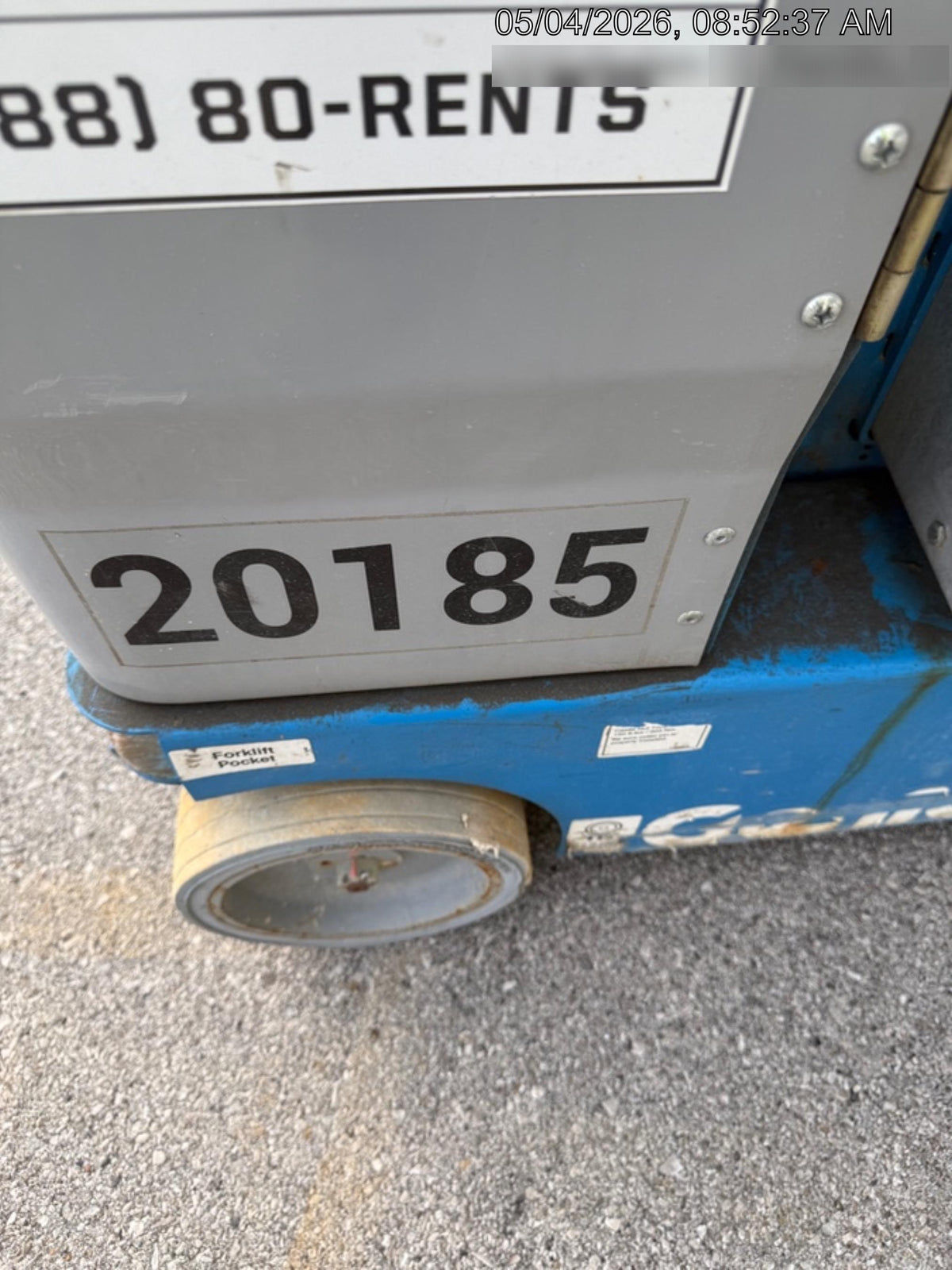 2018 GENIE GR-20