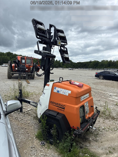 2024 Generac MLT2 Diesel, Flex Switch 120V Input, Powerzone Controller, 
(4) 320W LED Lights, 4kW Generator, 39.9 Gal Fuel Tank, 2" Ball, T3