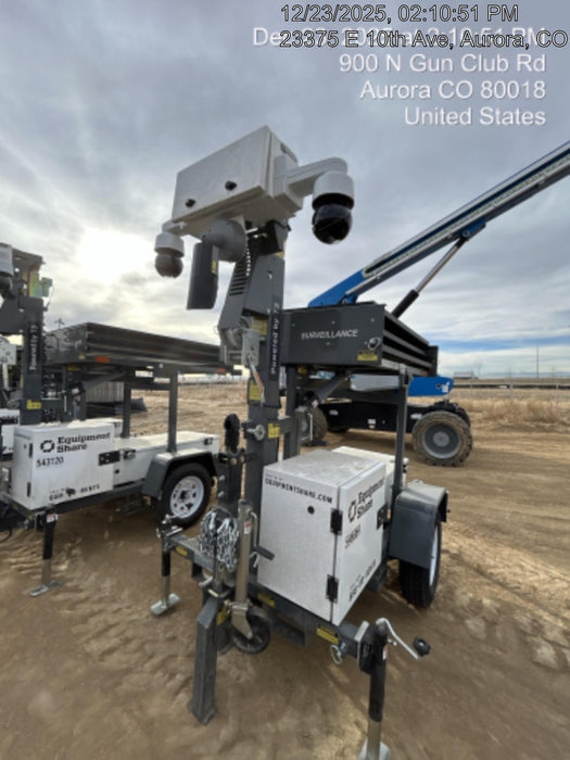 2025 NATIONAL SIGNAL Sunray Solar-Powered Mobile Integrator Tower