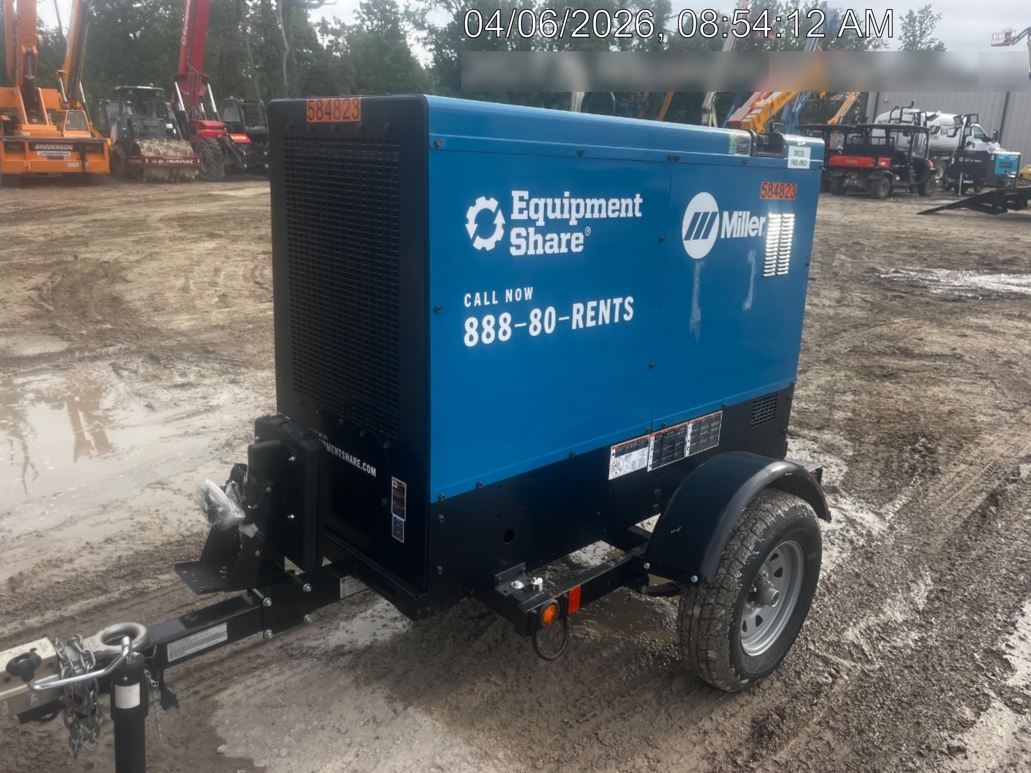 2025 MILLER ELECTRIC BIG BLUE 500