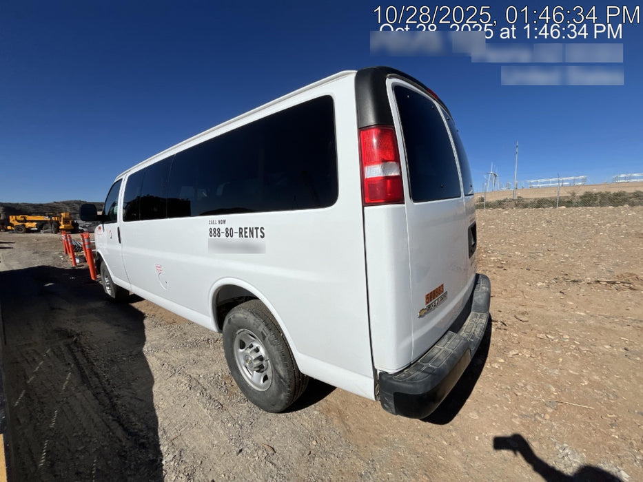 2025 CHEVROLET Express Van - Rental