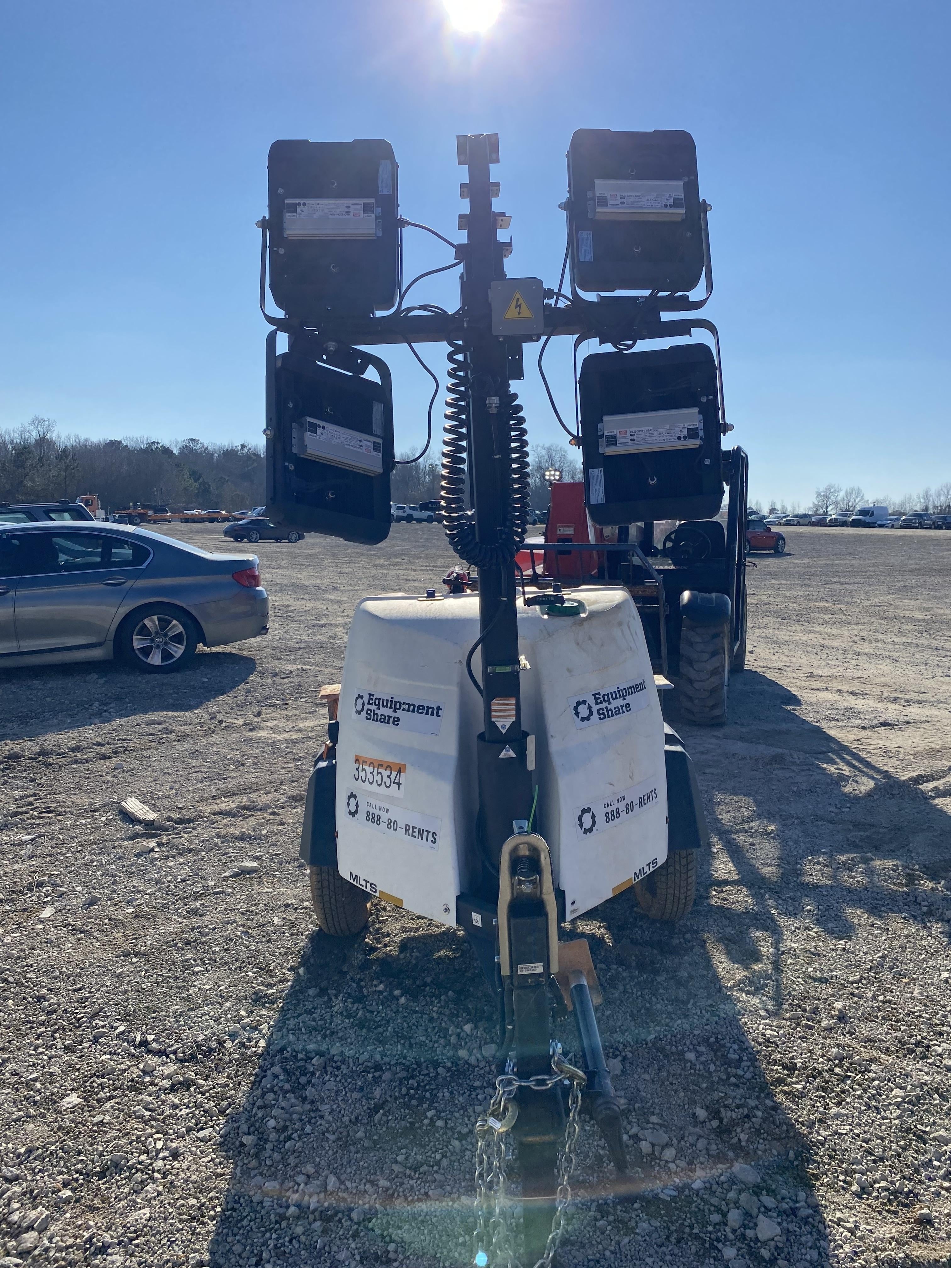 2023 Generac MLT2 Diesel, Flex Switch 120V Input, Powerzone Controller, (4) 320W LED Lights, 4kW Generator, 39.9 Gal Fuel Tank, 2" Ball, T3