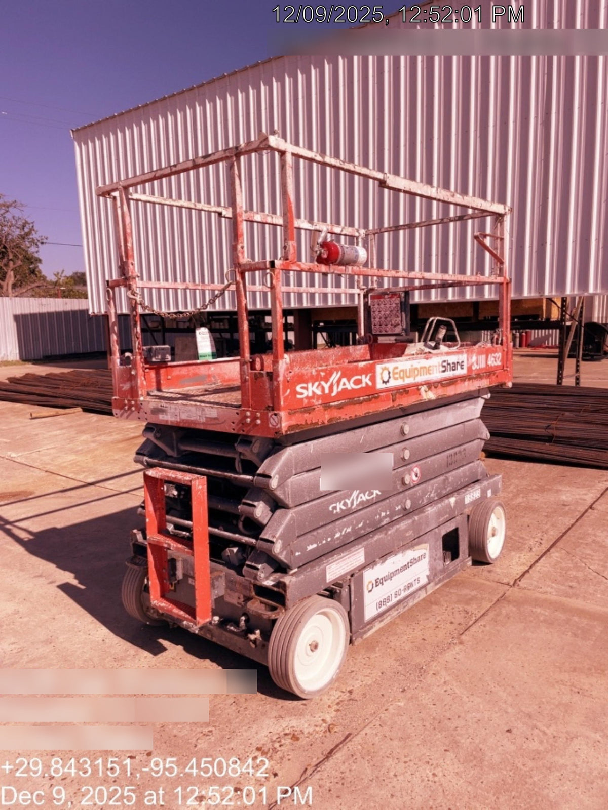 2018 Skyjack SJIII-4632 SJIII4632 Battery
