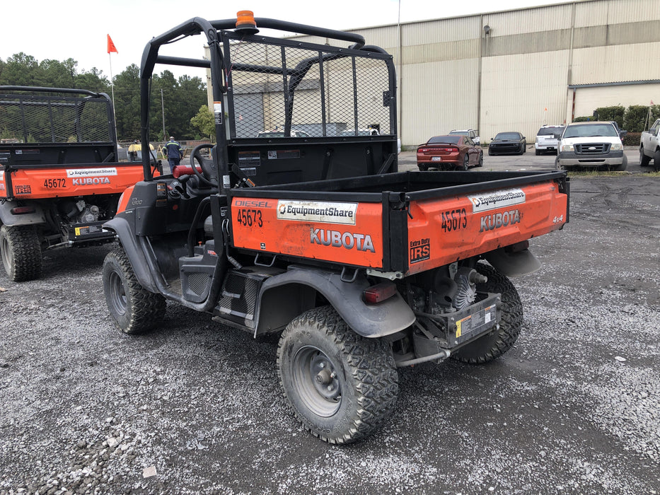 2019 Kubota RTV-X900G-H - 2 Passenger 4wd Utility Cart, LED Strobe, Windshield Tempered Glass, Plastic Canopy, Backup Alarm