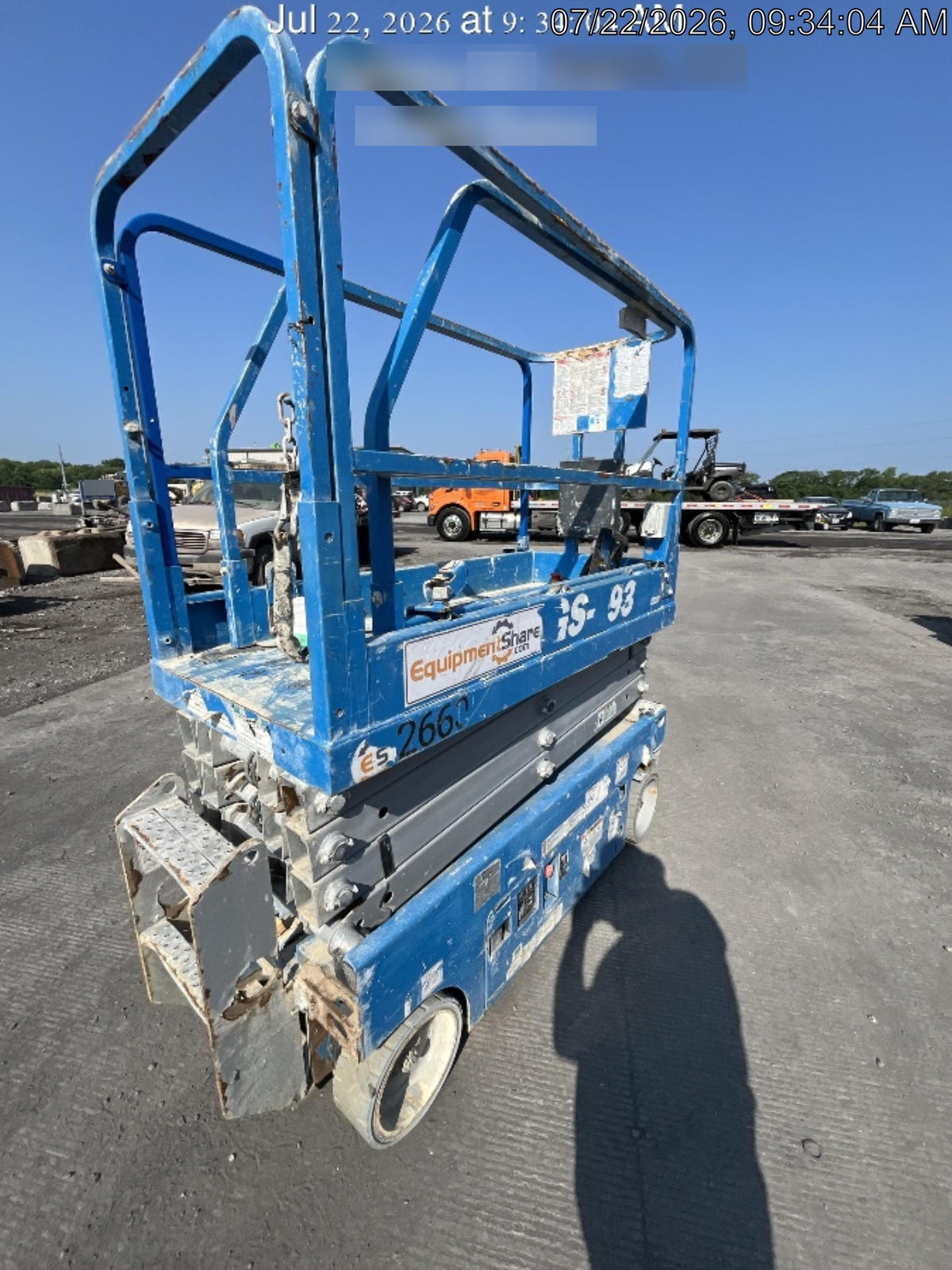 2016 Genie GS-1930 Genie GS1930 Scissor Lift