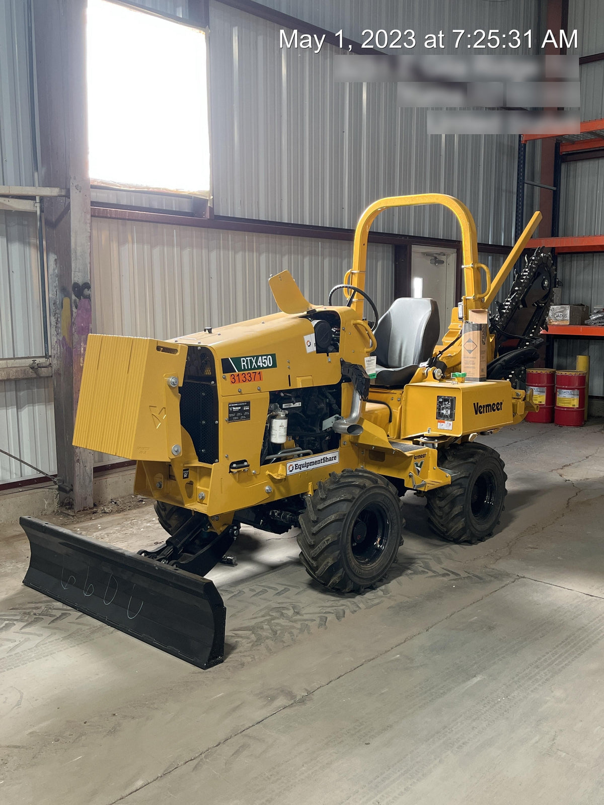 2023 VERMEER RTX450