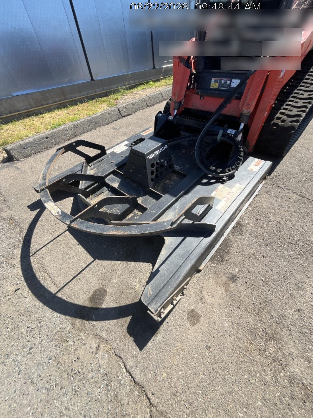 2022 TAKEUCHI 72" Brush Cutter - Takeuchi