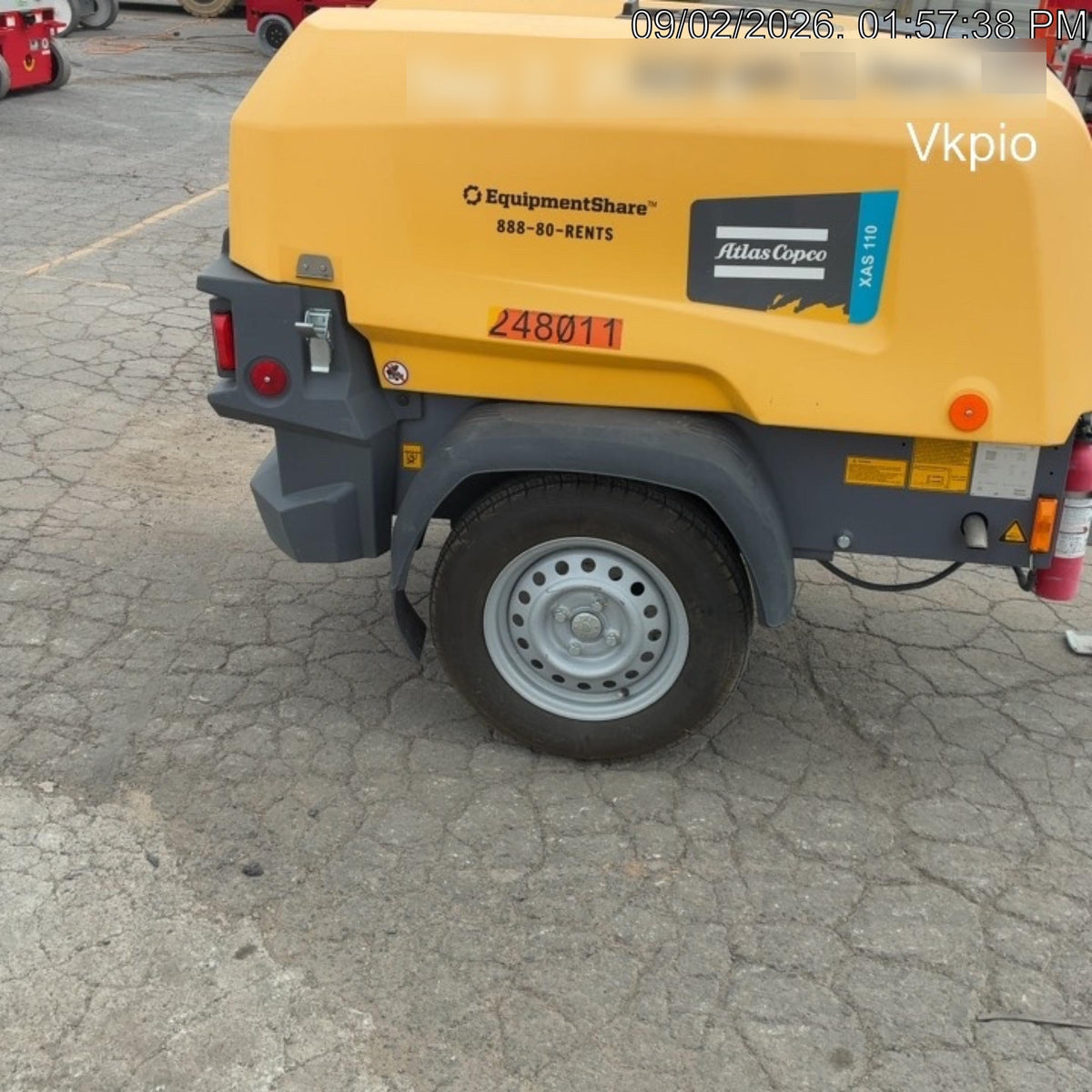 2022 ATLAS COPCO XAS 110