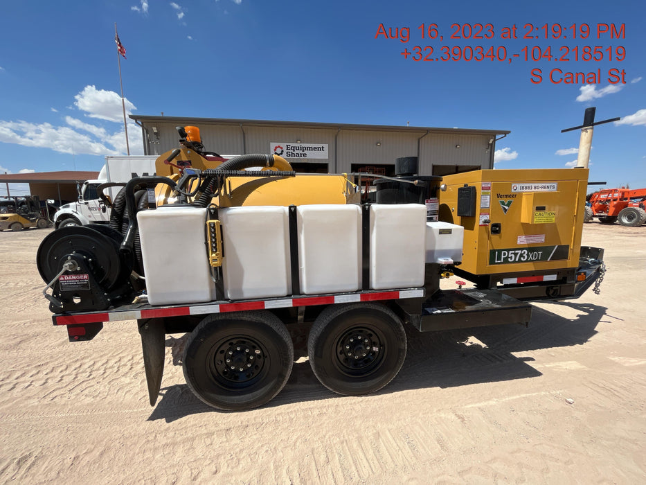 2023 Vac-Tron LP573XDT T4 Koehler Diesel Engine, 500 Gallon Debris Tank, x2 100 Gallon Water Tanks