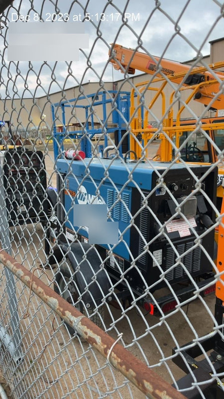 2020 Miller Electric BIG BLUE 400 Trailer Mounted Welder