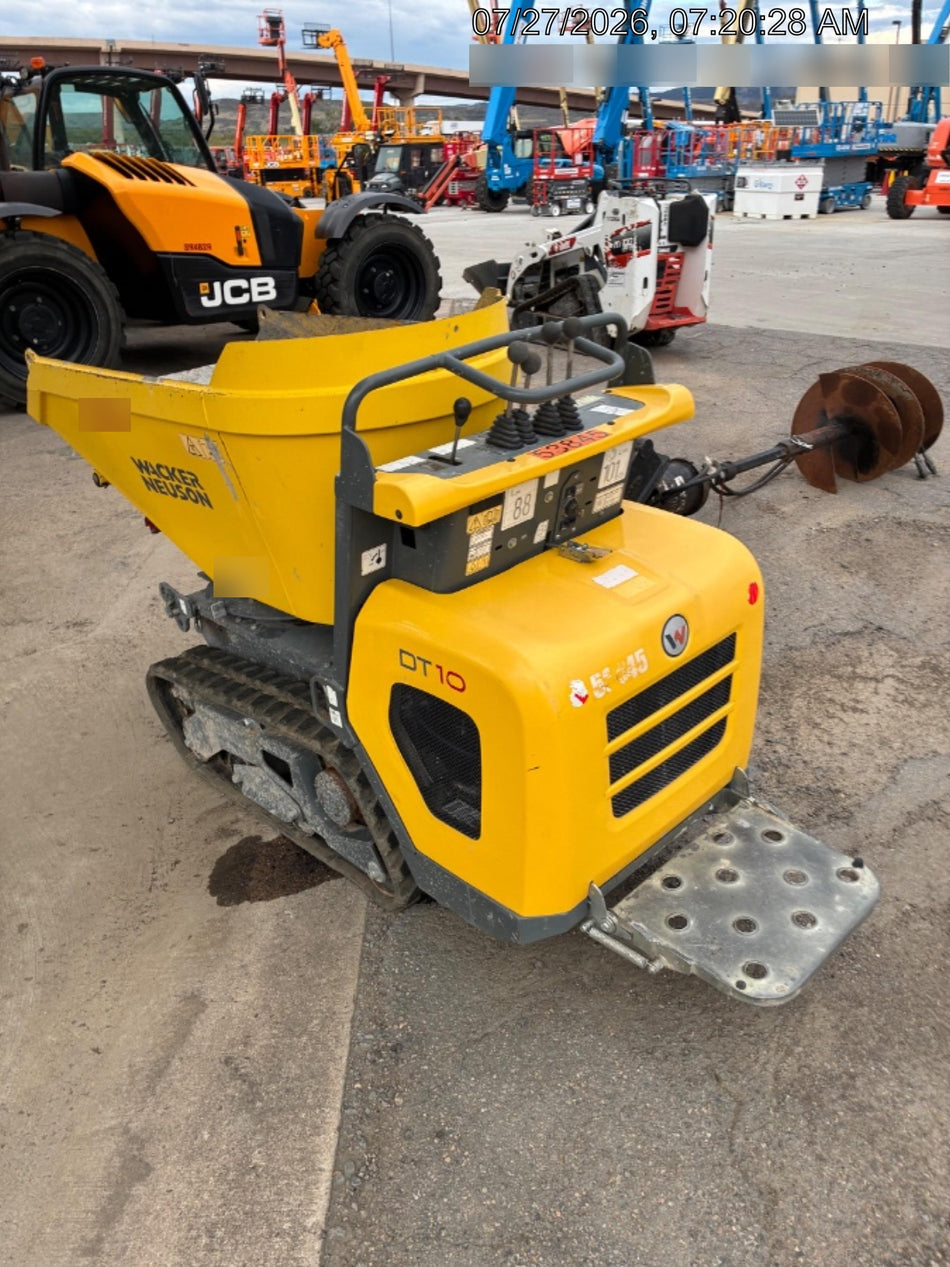 2019 WACKER NEUSON DT10