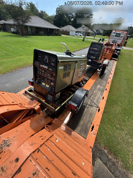 2024 Lincoln Electric LE400 Kubota V1505, Trlr, Cable Rack, Light Kit, ES Decals, T3