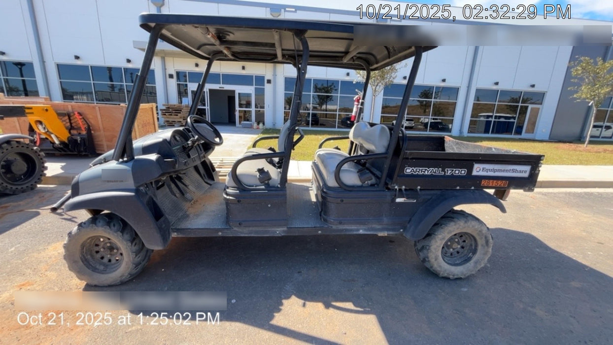 2023 Club Car CA1700D Canopy, Diesel, 4 Passenger