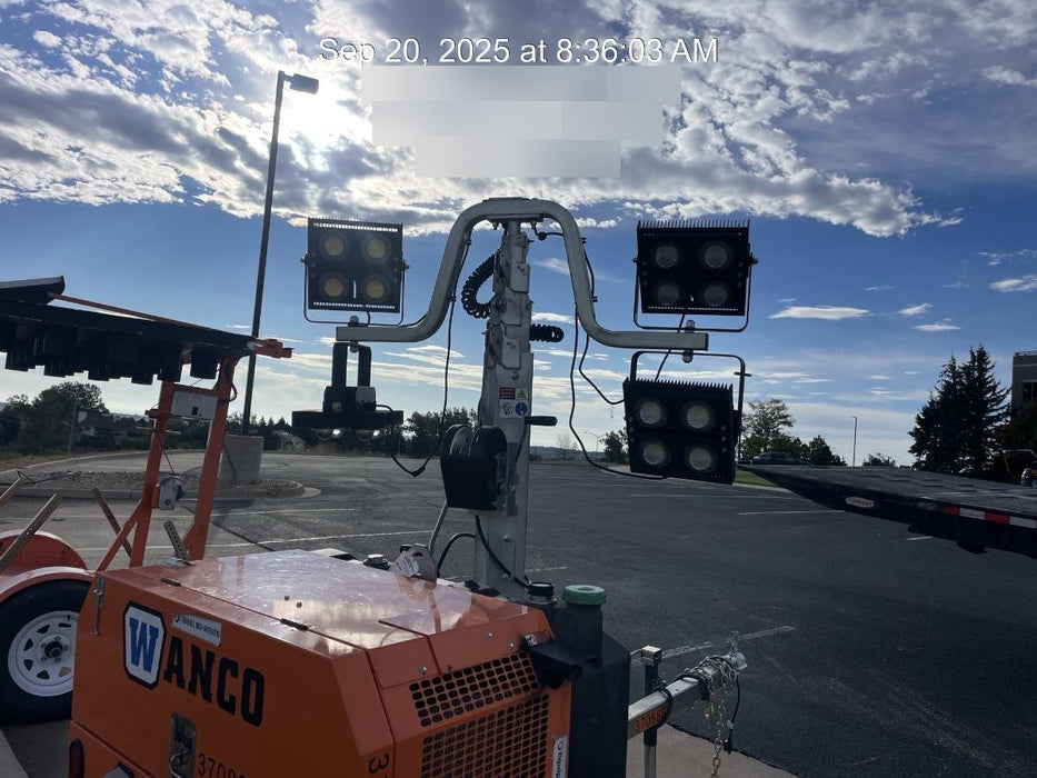 2023 Wanco WLTT-4MM4K Diesel, Deep Sea Controller, Shore Power Plug, Auto Start, (4) 350W LED Floodlights, 4kW Generator, 60 Gal Fuel Tank, 2" Ball, T3