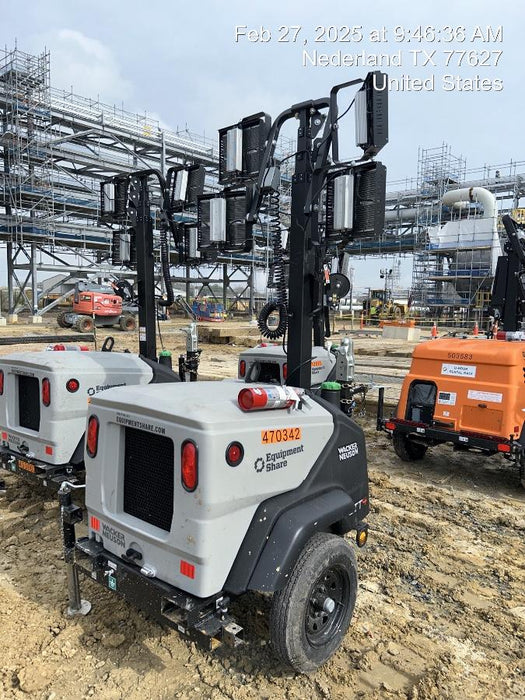 2024 Wacker Neuson LTT4 Diesel, Kohler KDW702, Deep Sea Controller, Auto Start, LED 320W, Bypass Outlet, T3