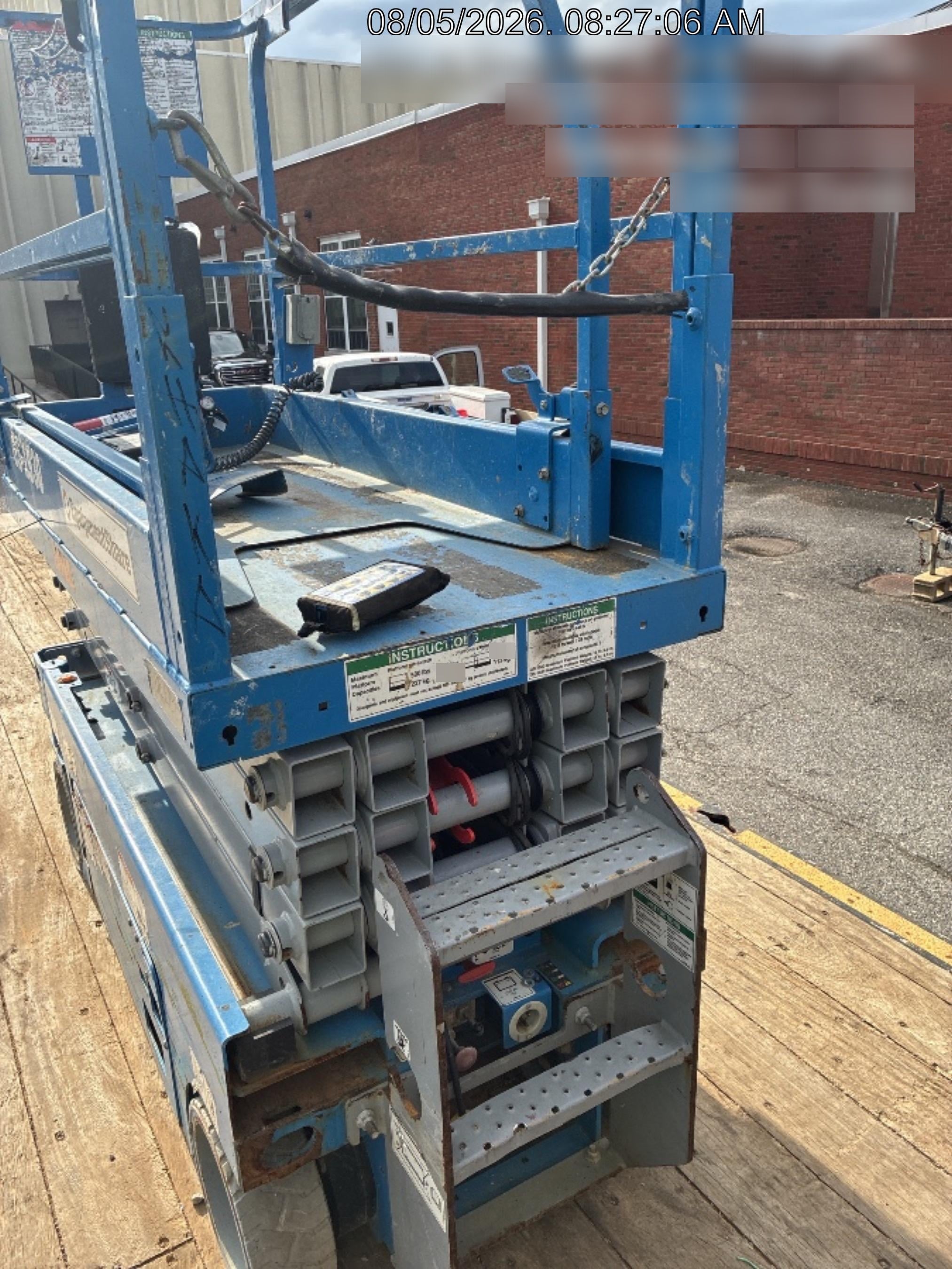 2020 Genie GS-1930 Fixed rails with chain entry gate - Pre A92.20