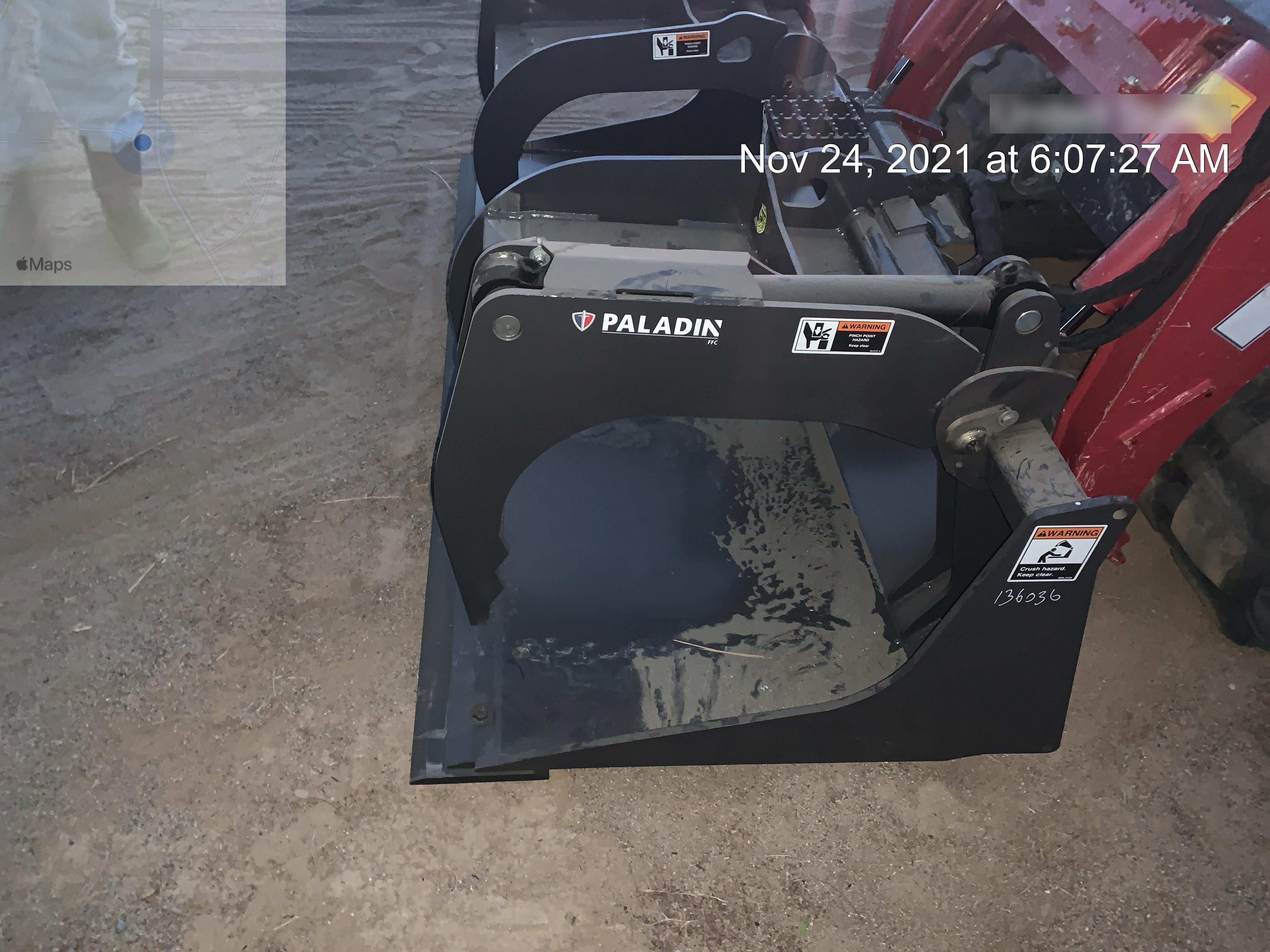 2021 PALADIN UTILITY GRAPPLE 11876-0022