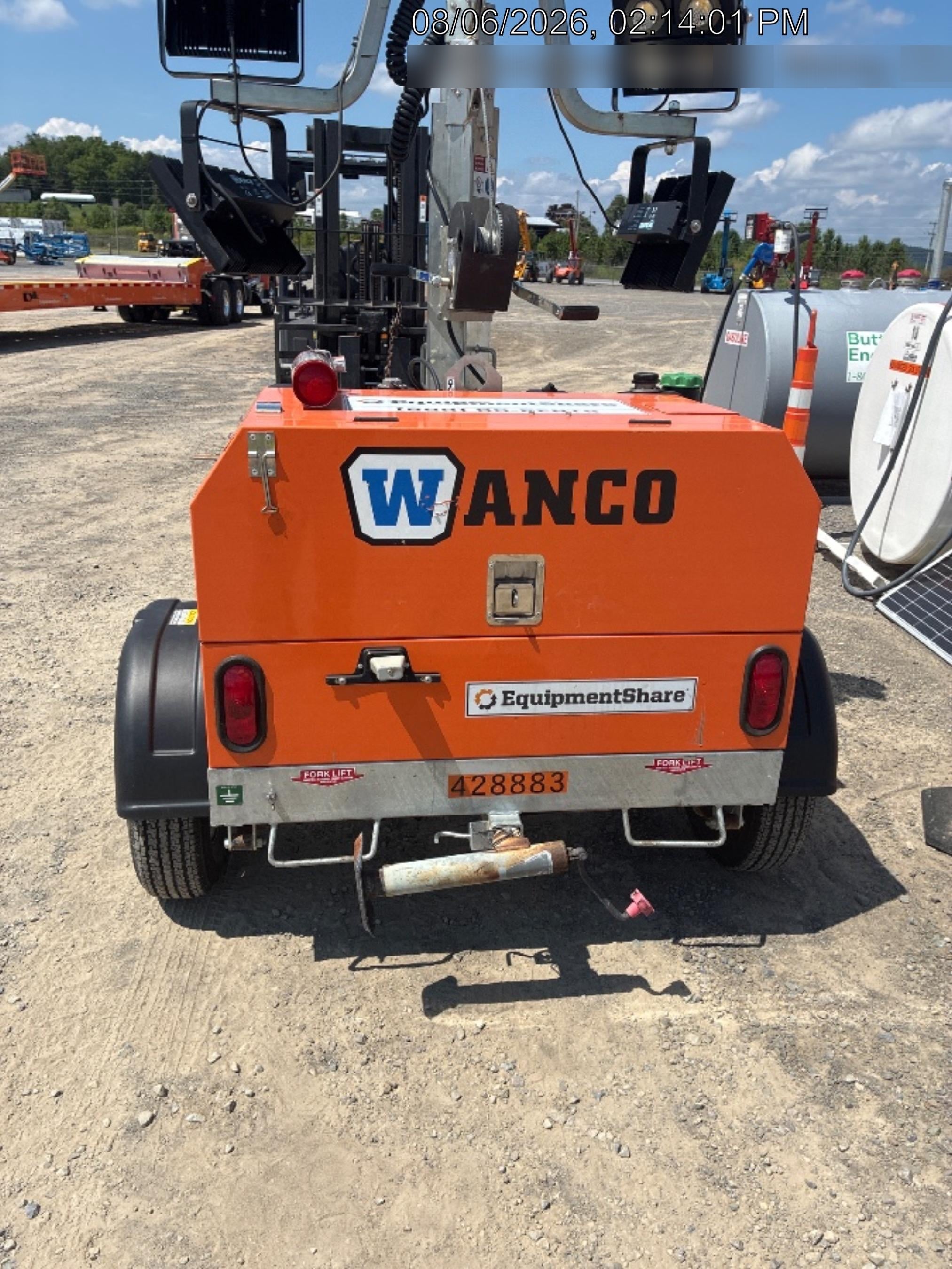 2024 Wanco WLTT-4MM4K Diesel, Deep Sea Controller, Shore Power Plug, Auto Start, (4) 350W LED Floodlights, 4kW Generator, 60 Gal Fuel Tank, 2" Ball, T3