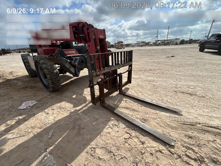 2018 Manitou MTA10055 Manitou MTA10055 - Canopy, Worklights, Beacon, 66" Carriage, 60" Forks, Solid Tires, Aux Hydraulics