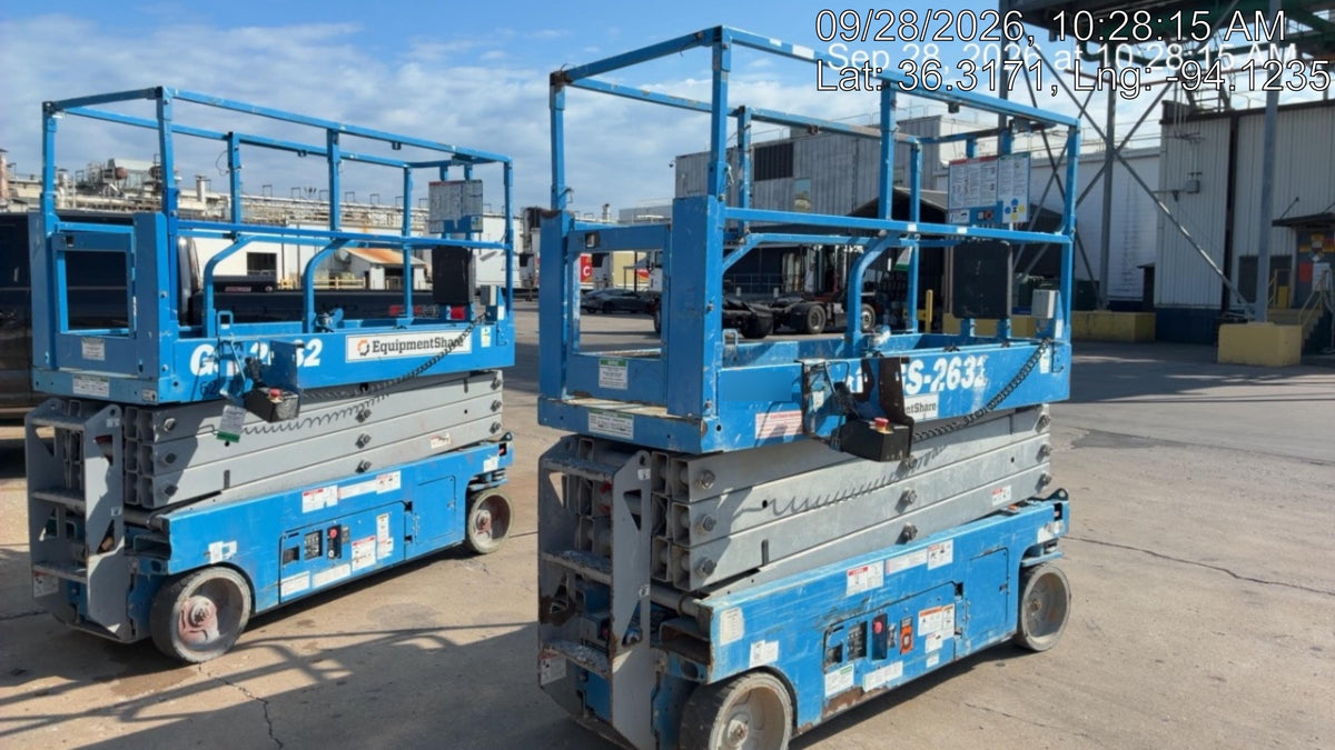 2018 Genie GS-2632 Genie GS-2632 w/Fixed Rail, Chain Entry