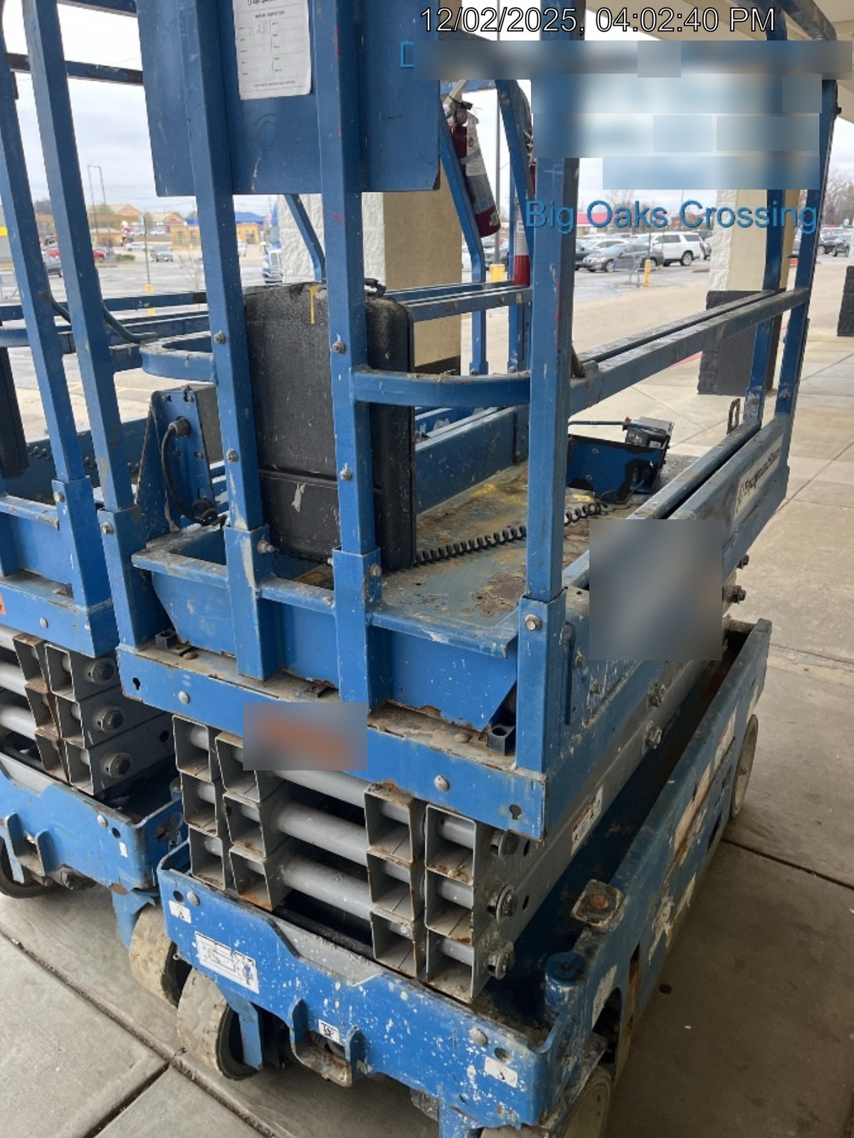 2019 Genie GS-1930 Fixed Rails with Chain Entry