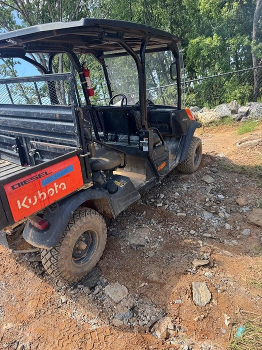 2022 Kubota RTV-X1140W-H Plastic Canopy, Windshield Acrylic Clear, LED Strobe Light, Wire Harness Kit, Back up Alarm