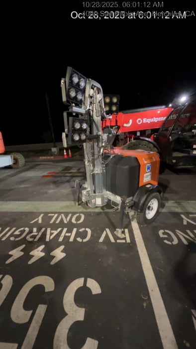 2024 Wanco WLTT-4MM4K Diesel, Deep Sea Controller, Shore Power Plug, Auto Start, (4) 350W LED Floodlights, 4kW Generator, 60 Gal Fuel Tank, 2" Ball, T3