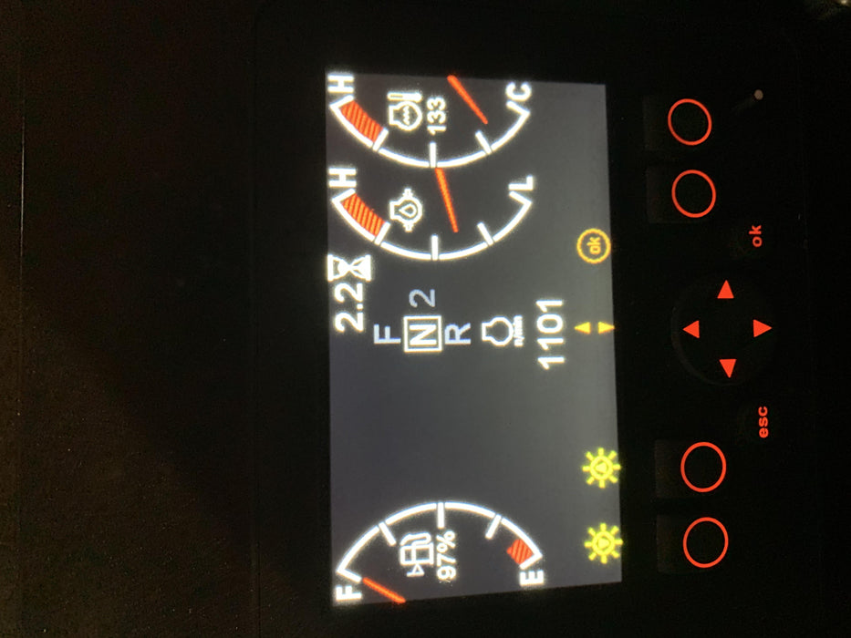 2020 Manitou MTA8044 74hp T4F, Open ROPS, Cab and Boom LED work lights, Auxiliary Hydraulics, Solid Tires, Amber strobe, Lift Hook w/66" Carriage, 60" Forks