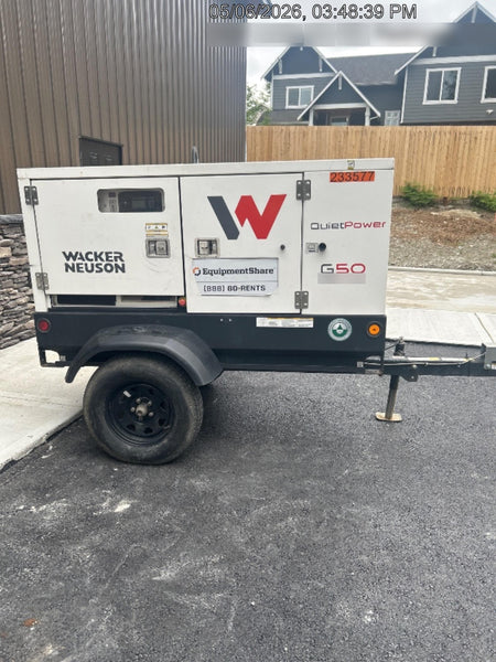 2022 WACKER NEUSON G50