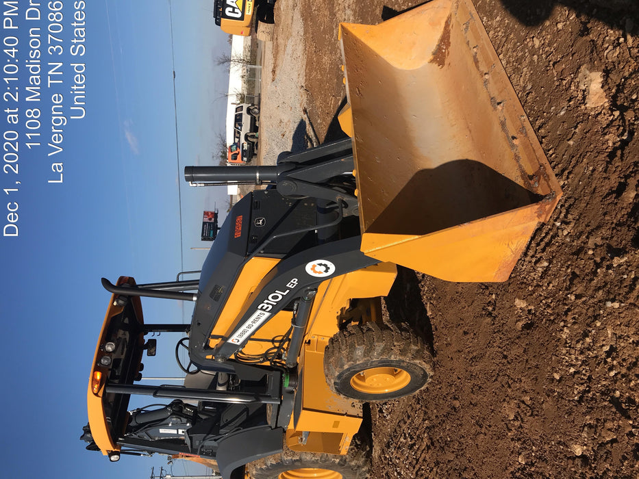 2020 John Deere 310LEP Canopy, 4WD, Standard Stick, Pilot Controls, 2 Way Hydraulics, TAG Manual QC
